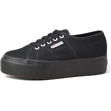 Superga Acotw Linea Up and Down, Womens Low-Top Trainers, Black 996, 35 EU
