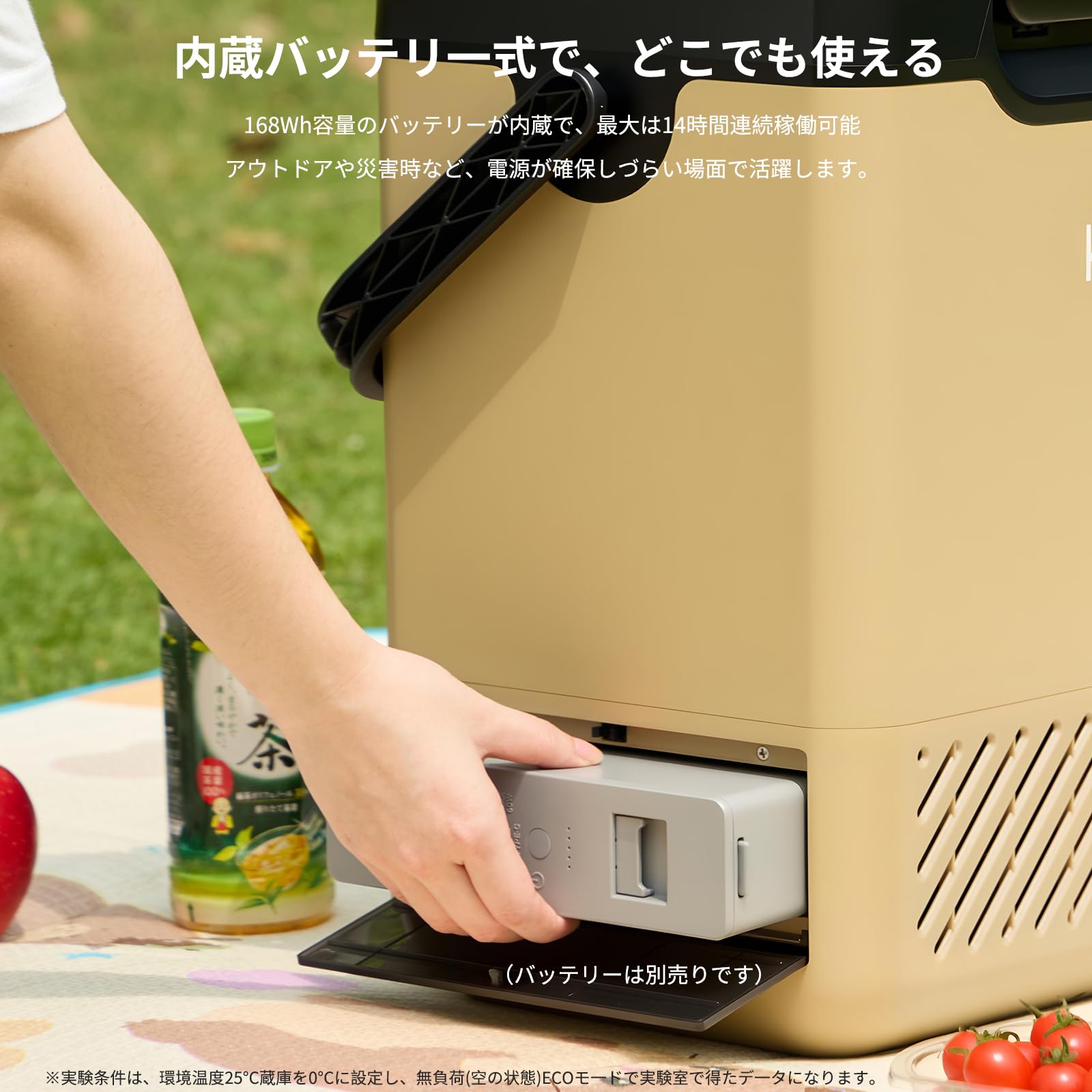 Amazon.co.jp: KEEPJOY 車載冷蔵庫 ポータブル冷蔵庫 18L 急速冷蔵冷凍