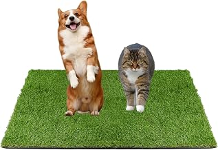 Artificial Grass Mat for Dogs, Fake Grass for Dogs, Training Area for Patio, Indoor and Outdoor Lawn Decor, 50 x 60 cm