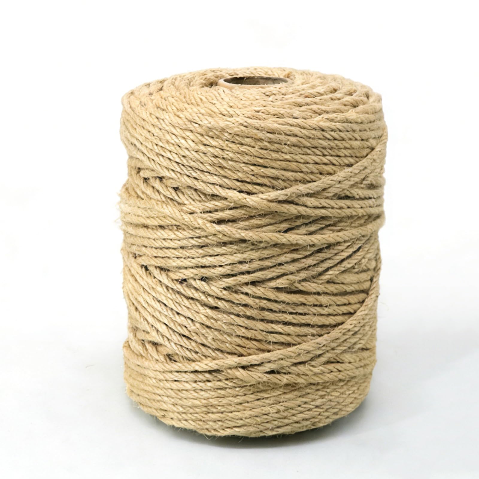Corda in Juta Naturale, Corda in Canapa da 100 m | Realizzata intrecciando fibre vegetali, Struttura a più capi, Resistente e durevole