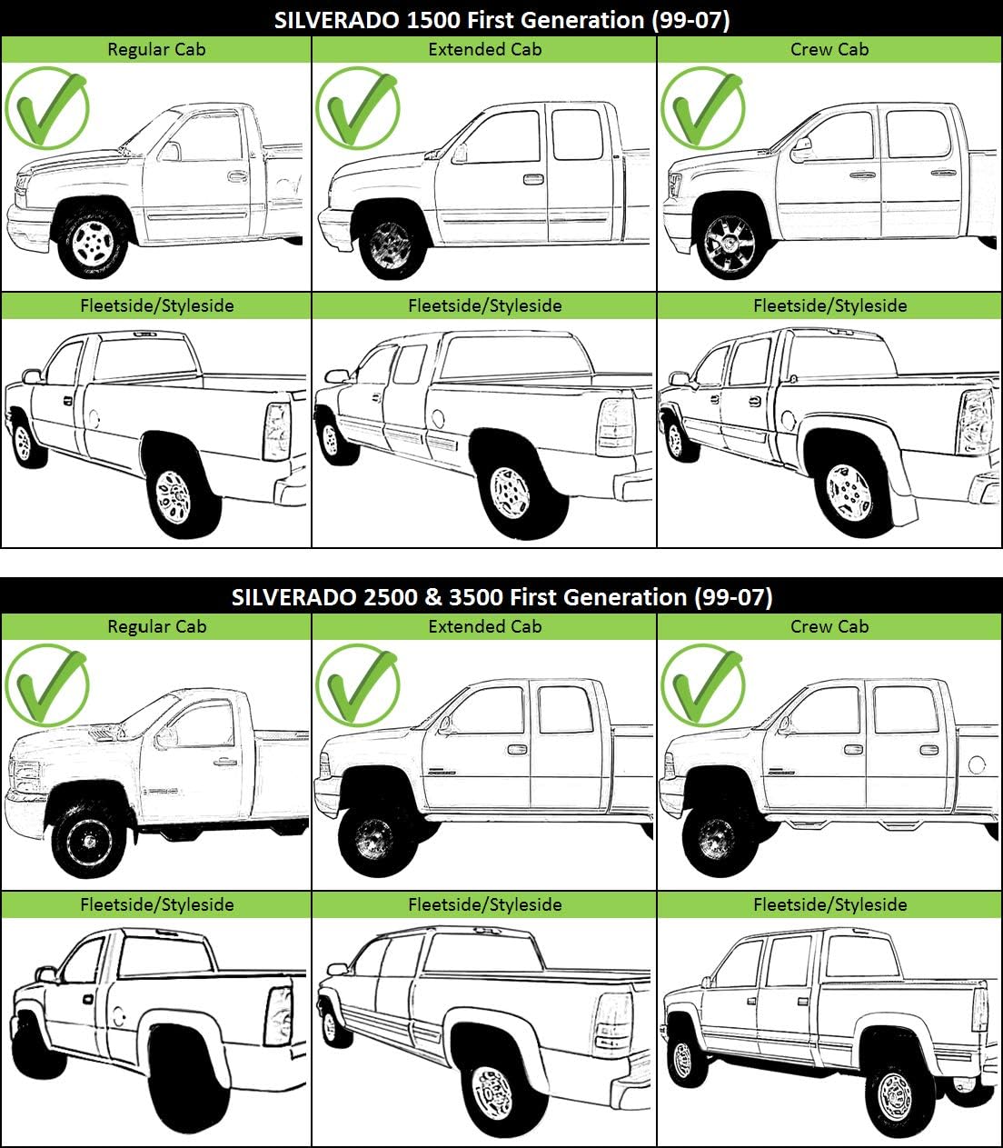 Garage-Pro Tailgate For 1999-2004 Chevrolet Silverado 2500 & GMC Sierra 2500, 2006 Chevy Silverado 1500, Primed Steel, Fleetside/Styleside Models, Without Composite Bed
