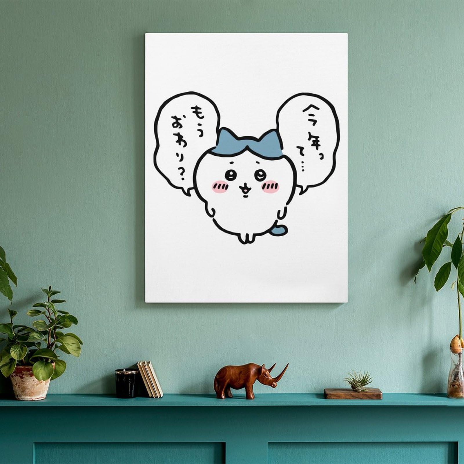 Amazon.co.jp: アートパネル ちいかわ ハチワレ 装飾画 30x40cm モダン 