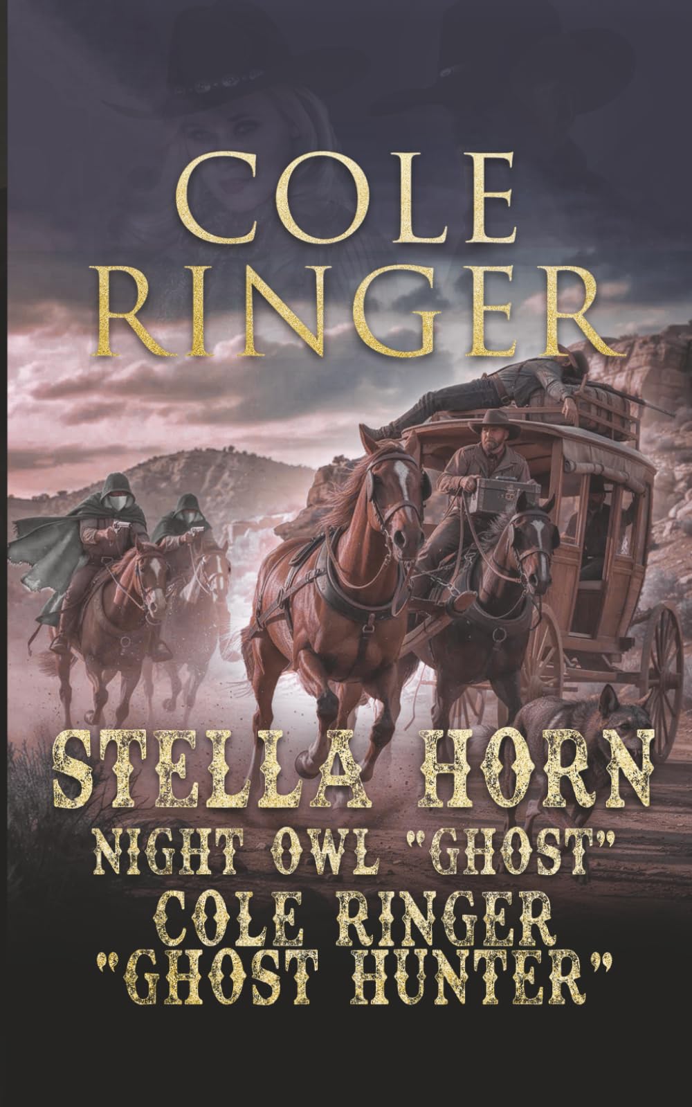Stella Horn, "Night Owl Ghost", Cole Ringer, "Ghost Hunter" (Stella Horn Series)