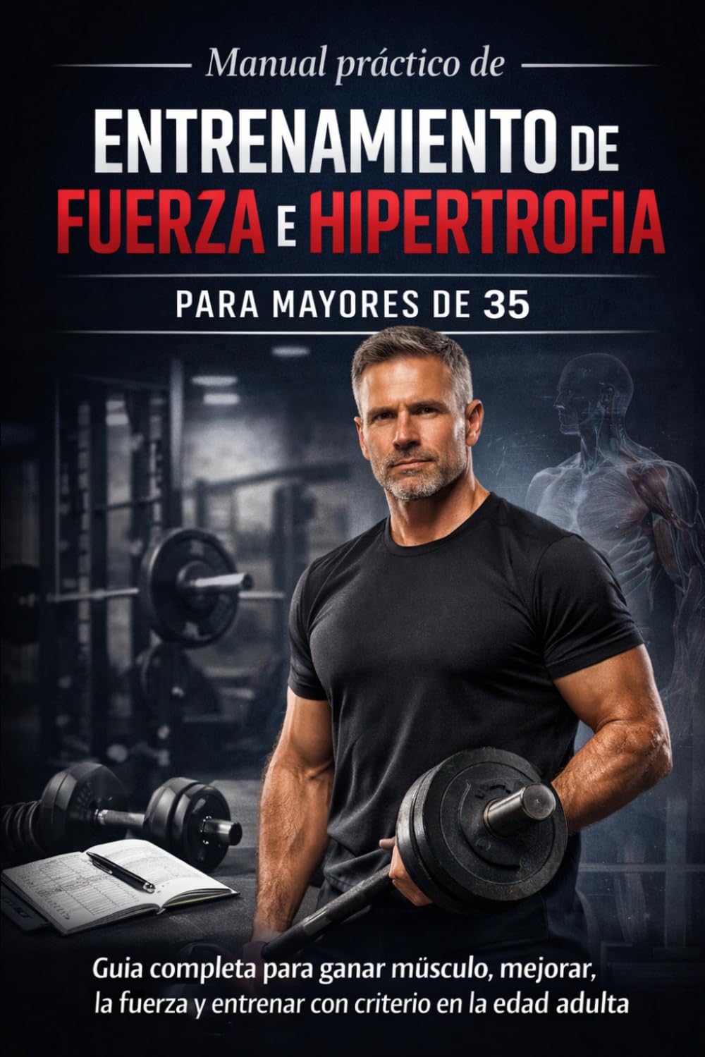 Manual práctico de entrenamiento de fuerza e hipertrofia para mayores de 35: Cómo ganar músculo, proteger articulaciones y progresar con criterio en la vida adulta