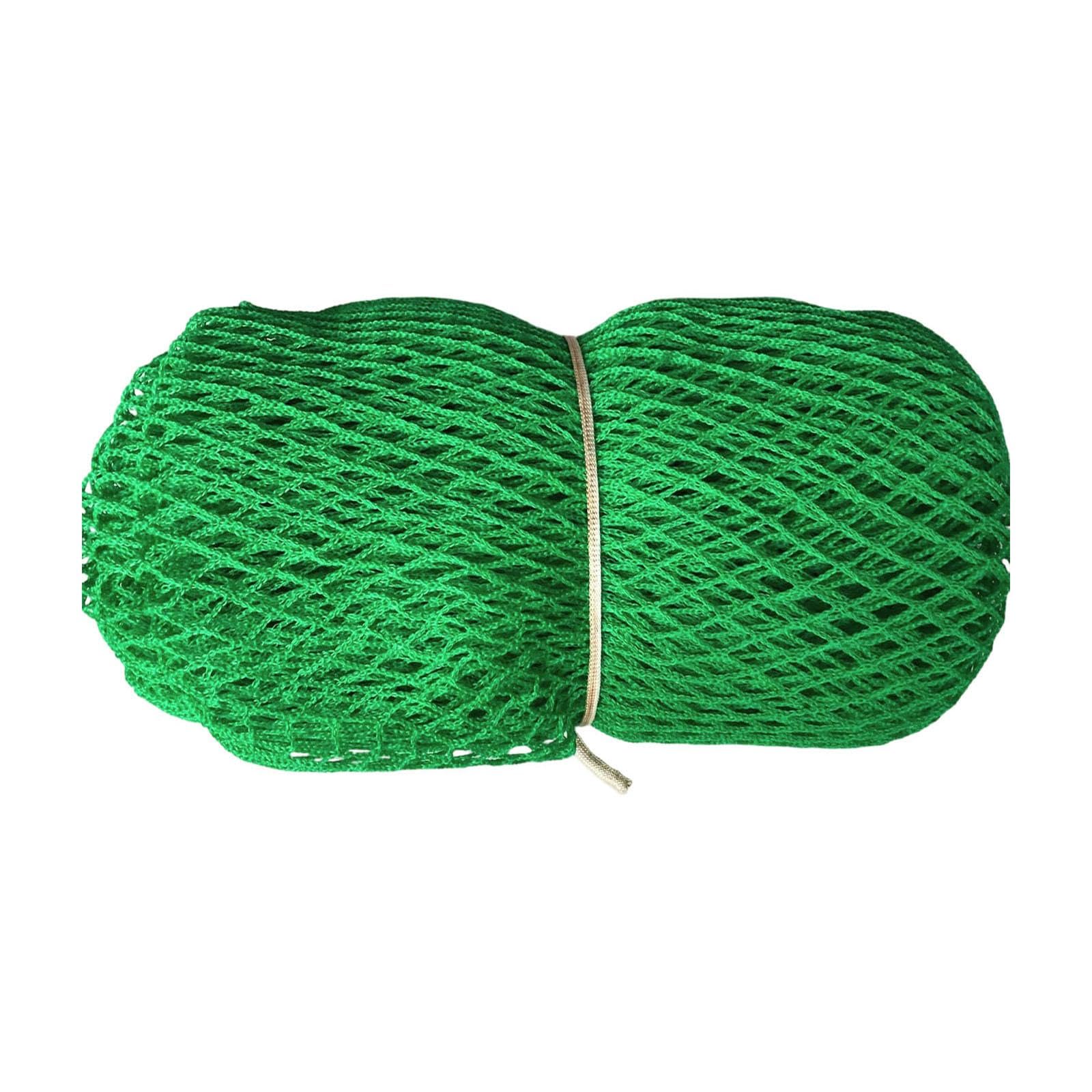 Baoblaze Golf Practice Net Sports Practice Barrier Netting Sturdy Weatherproof Barrier Training Net for Baseball Hockey Garden, Green 2m