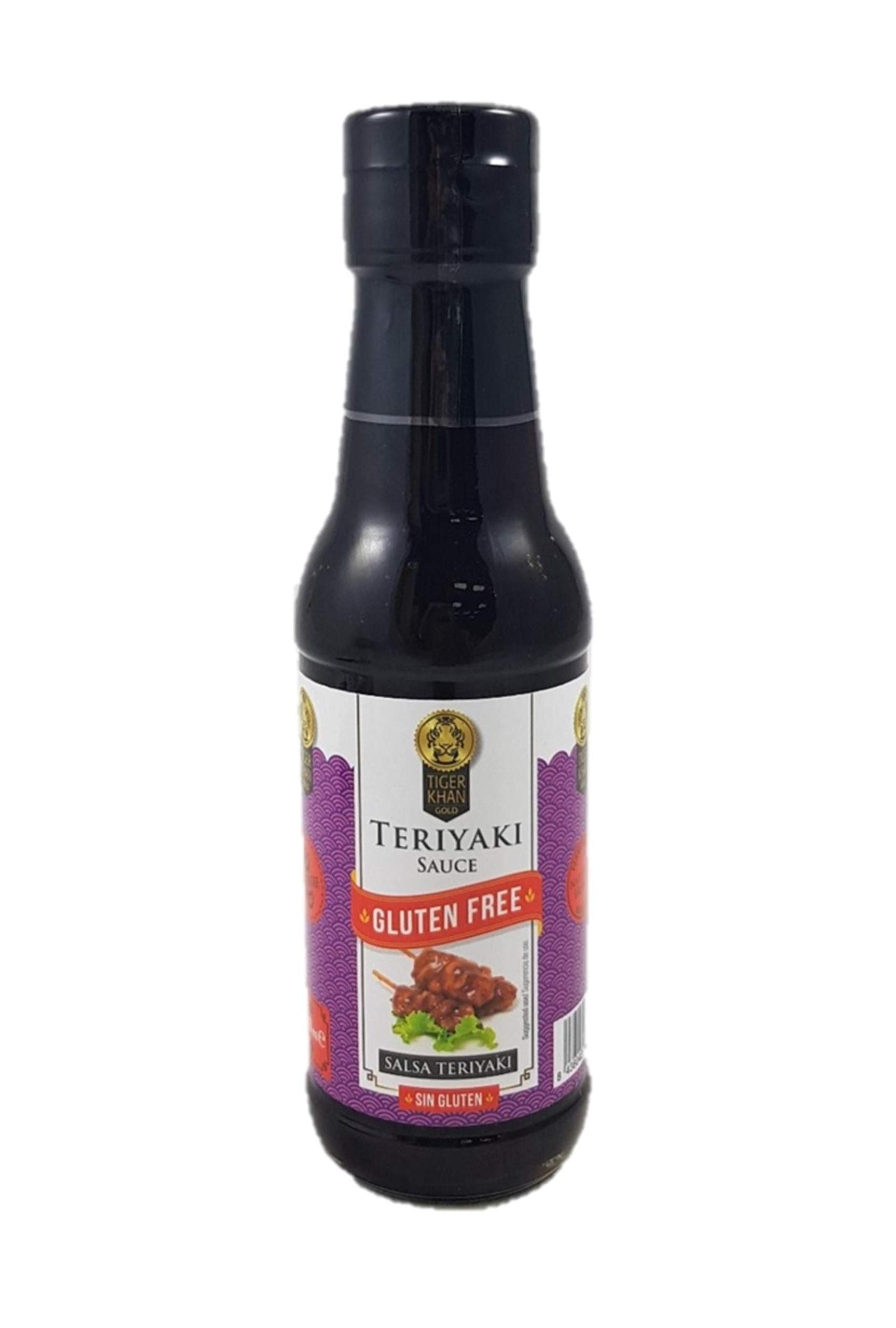 TIGER KHAN Salsa Teriyaki Sin Gluten 150ml - Pack 12