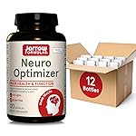 Jarrow Formulas Neuro Optimizer with 7 Neuro-Nutrient Ingredients, Dietary Supplement for Brain Health and Antioxidant Support, 120 Capsules, 30 Day Supply, Pack of 12
