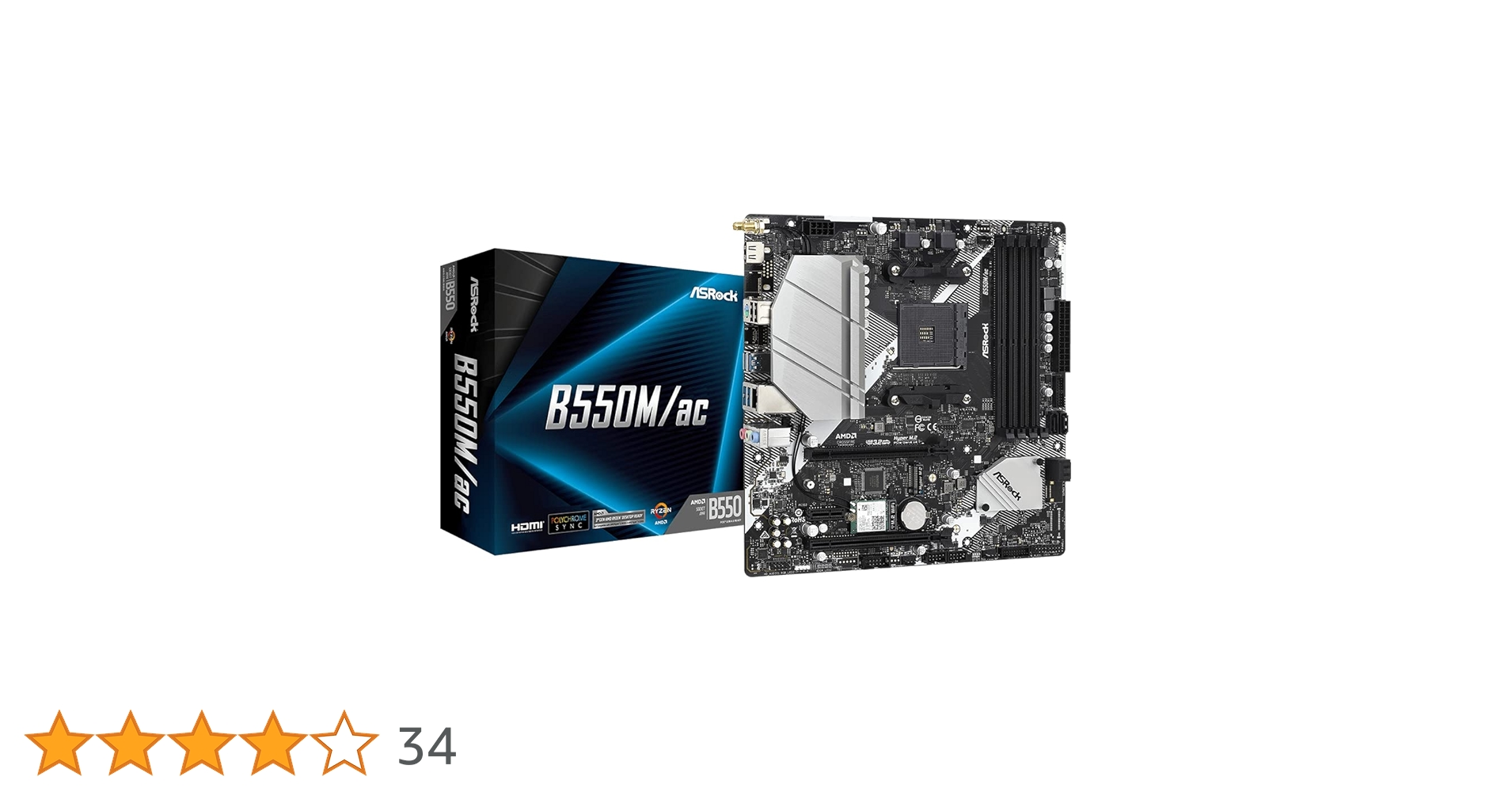 Amazon.in: Buy ASRock B550M/ac Socket AMD AM4/ Chipset AMD B550