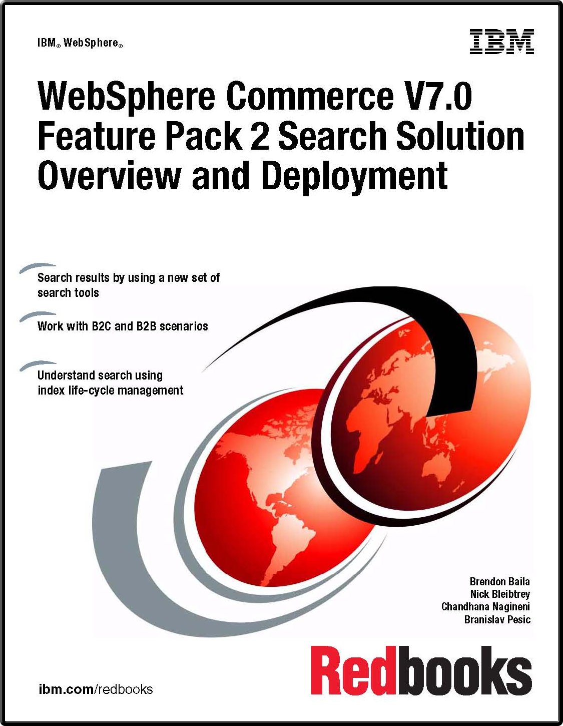 Websphere Commerce V7.0 Feature Pack 2 Search Solution Overview and