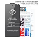 SupCares Tempered Glass for Motorola G86 Power and Motorola G86 (6.67 Inch) With Installation Kit | 9H Edge to Edge Screen Protector | Black gallery image