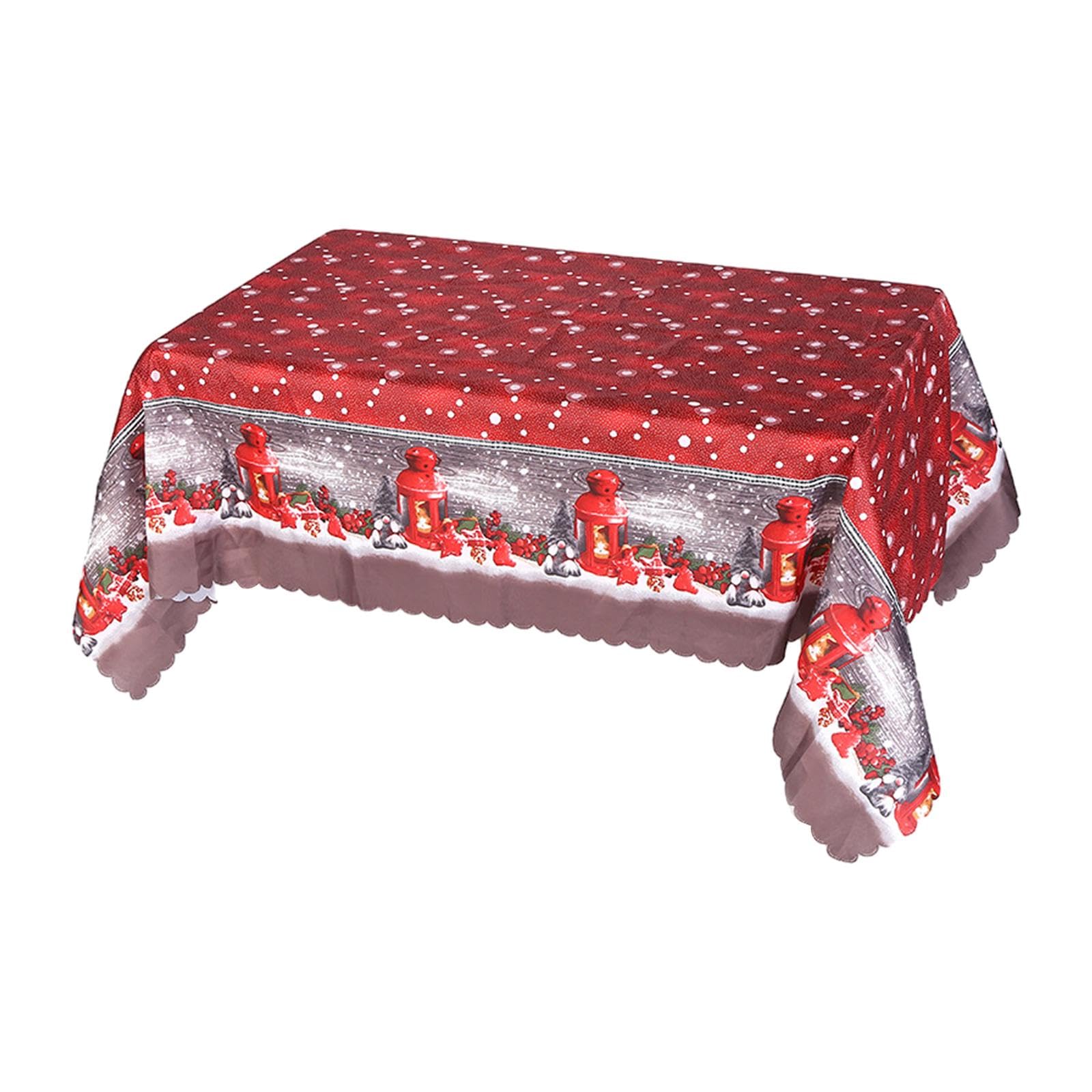 BNF® Tablecloth for Rectangle Tables Fabric Tablecloth Protector Style DTablecloths Linens Textiles Kitchen Dining Bar Home-image-39