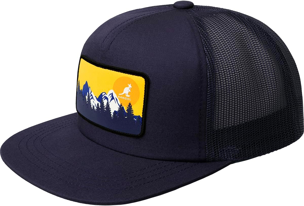 Kangol Outdoor Patch Trucker Hat - 1SFM Baseball & Sport Caps