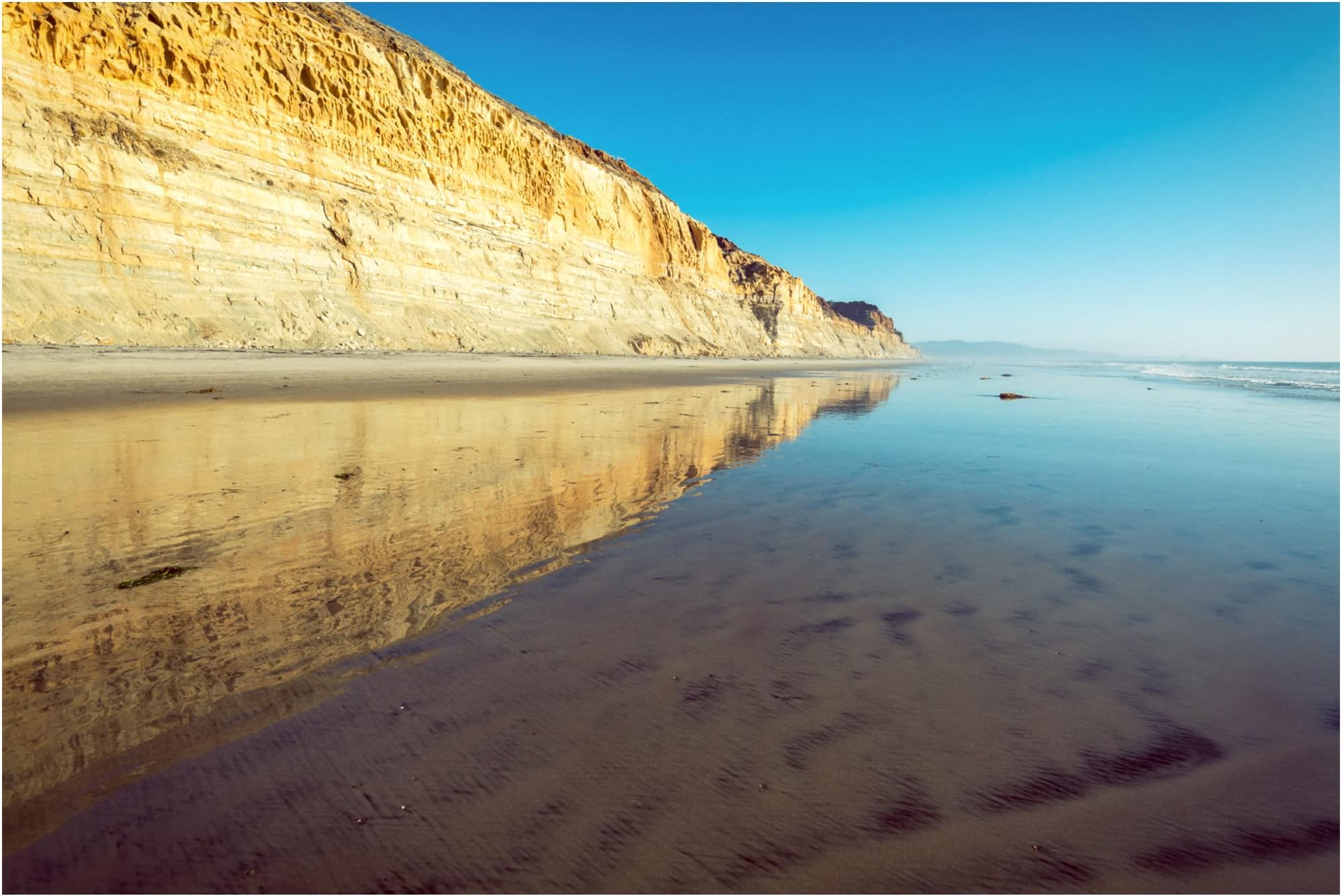 Trademark Fine Art 'The Golden Bluffs At Torrey Pines 1' Canvas Art by Joseph S Giacalone 12x19