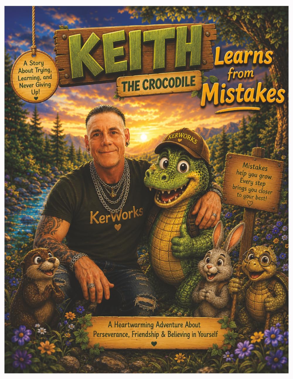 KEITH THE CROCODILE: A Heartwarming Story About Courage, Perseverance, and Learning from Mistakes