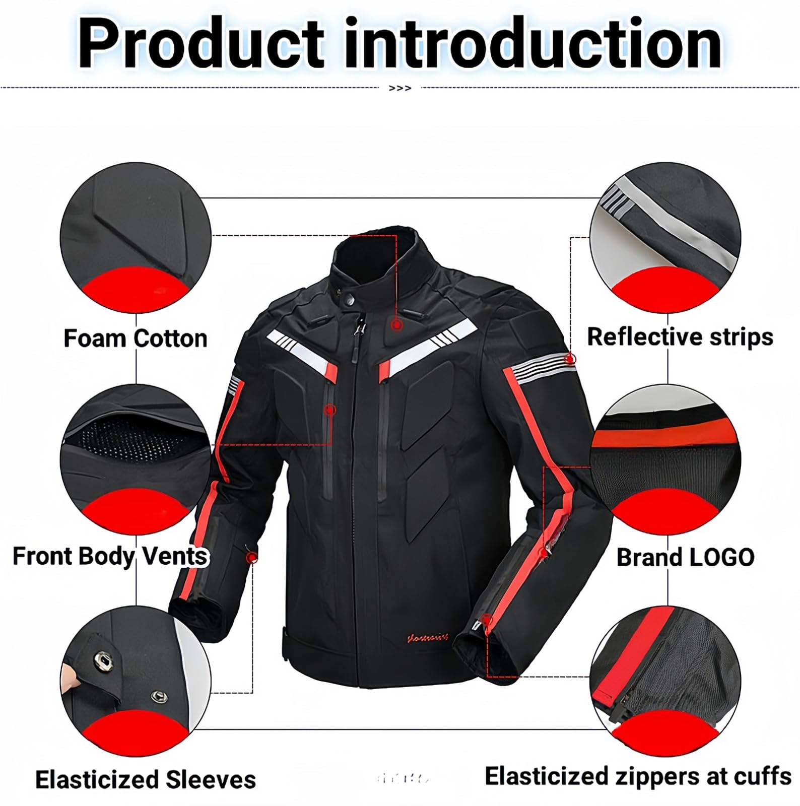 Traje De Moto Impermeable para Hombre Chaqueta Y Pantalón De Moto Traje De Blindado con Certificación CE Armadura Extraíble para Las Cuatro Estaciones Deportes Al Aire Libre