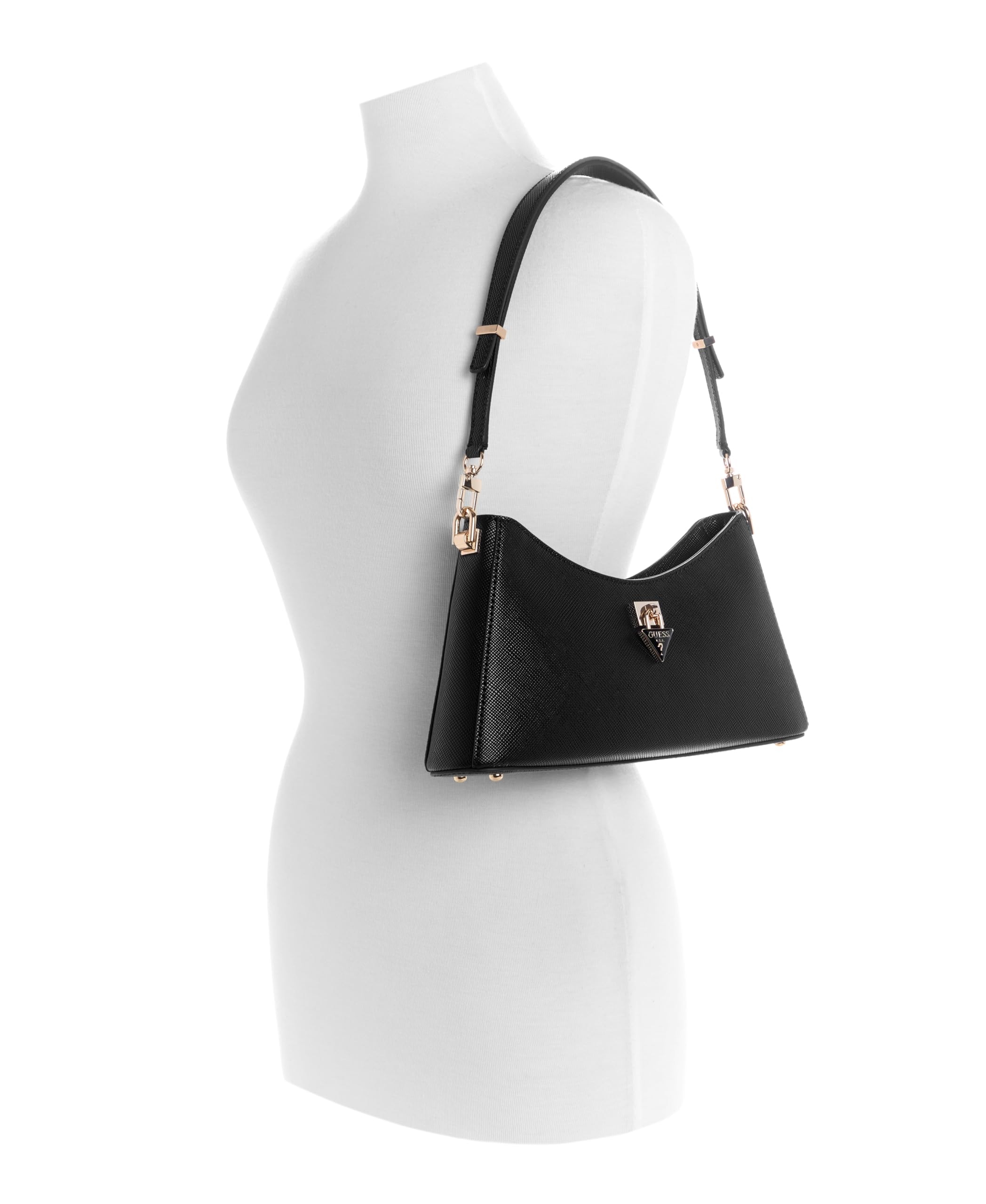 GUESS borsa a tracolla Patsie Shoulder Bag Black nero