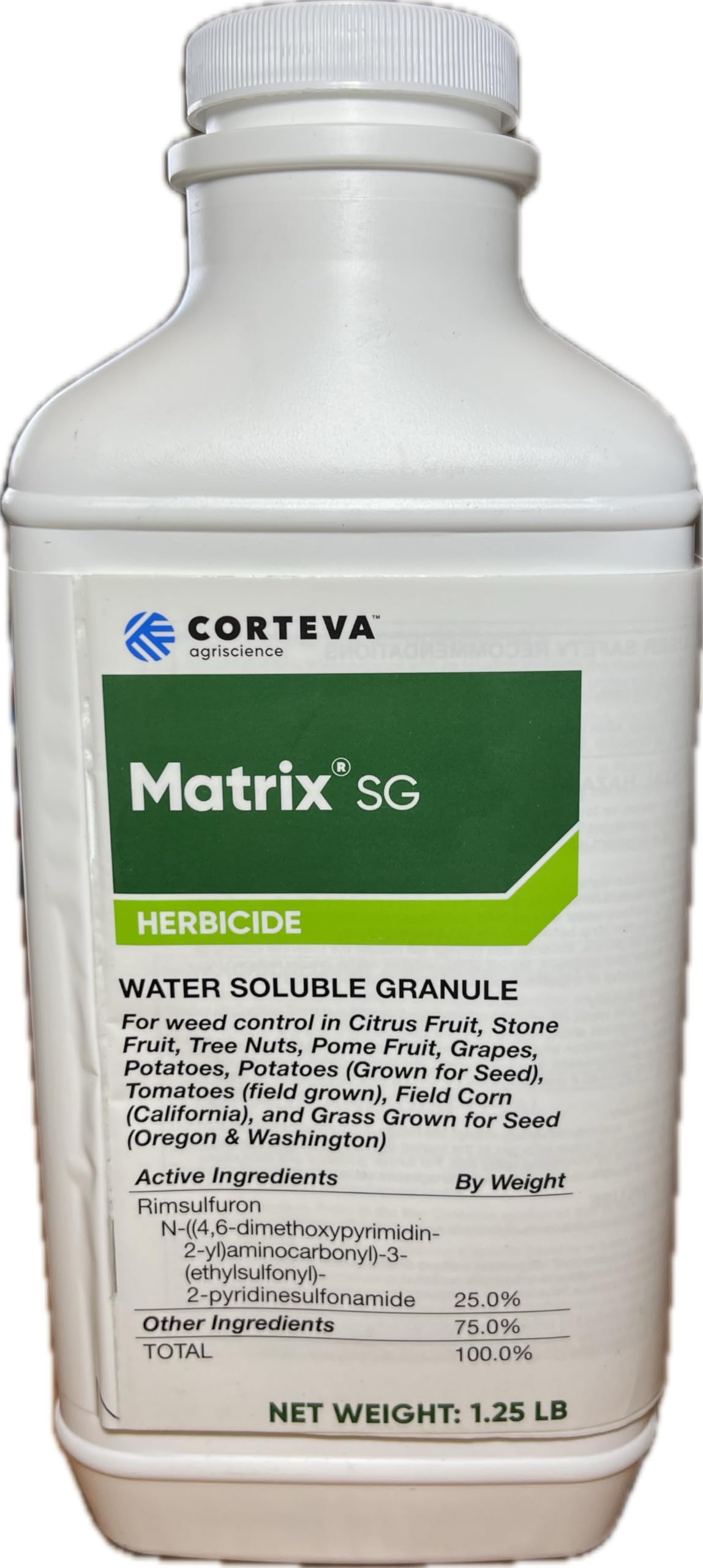 Amazon.com : Matrix SG (1.25 lb.) Broadleaf Weeds and Grass Control ( Herbicide) Rimsulfuron 25% : Patio, Lawn & Garden