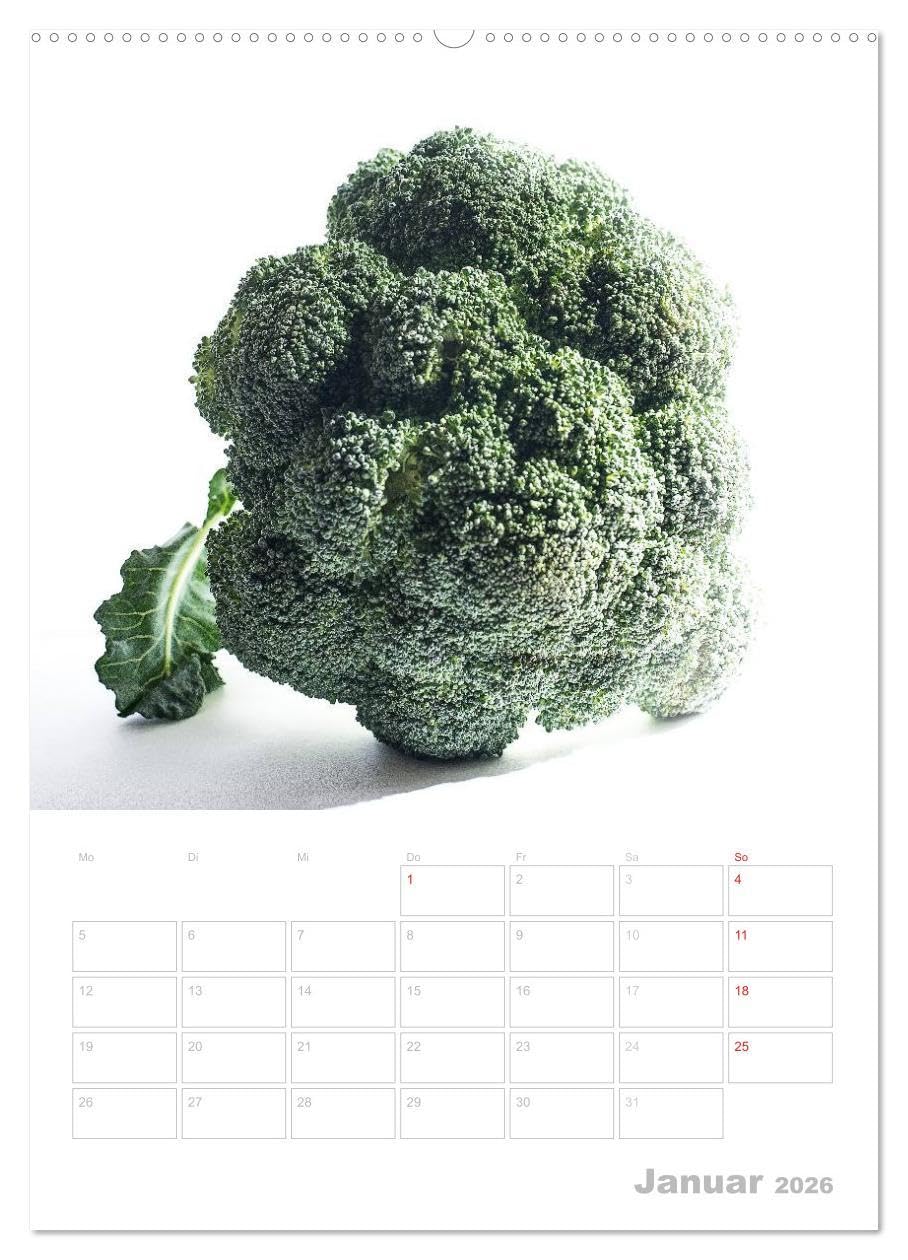 Guten Appetit/ein Küchen - Terminplaner (Wandkalender 2026 DIN A2 hoch), CALVENDO Monatskalender: Dreizehn sehr unterschiedliche Fotografien ... diesen Terminplaner. (CALVENDO Lifestyle)