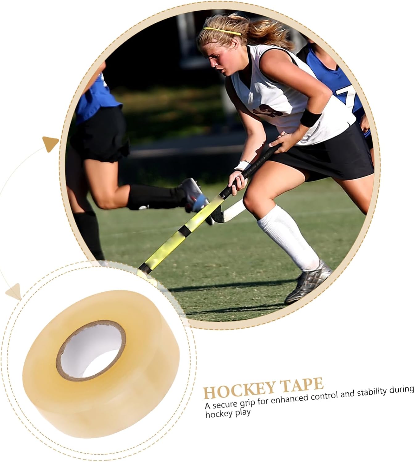 POPETPOP Hockey Bandage Sports Tape Sport Tape Athletic Tape Sticky Hockey Tapes Non-Slip Hockey Tapes Hockey
