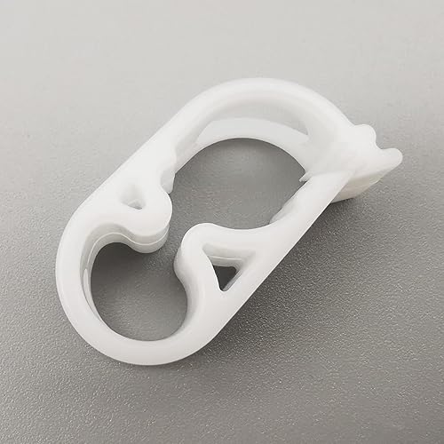 Miniatura 3 de Abrazadera de control de flujo de manguera de 4 grados ajustable de laboratorio de plástico clip de tubería industrial válvula de pellizco de