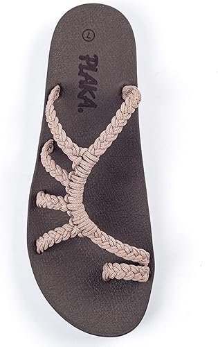 Plaka - Sandalias para mujer con soporte para el arco cómodas sandalias perfectas para la playa, caminatas largas o estar en la piscina.