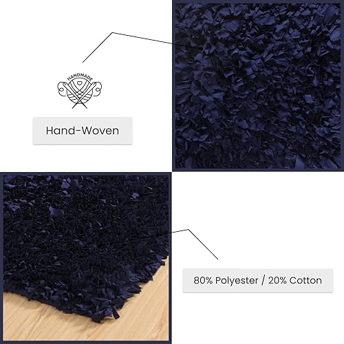 Miniatura 6 de Home Weavers Bella Premium es una alfombra única suave y esponjosa, ideal para cocina, sala de estar, dormitorio o habitación de los niños, 100%