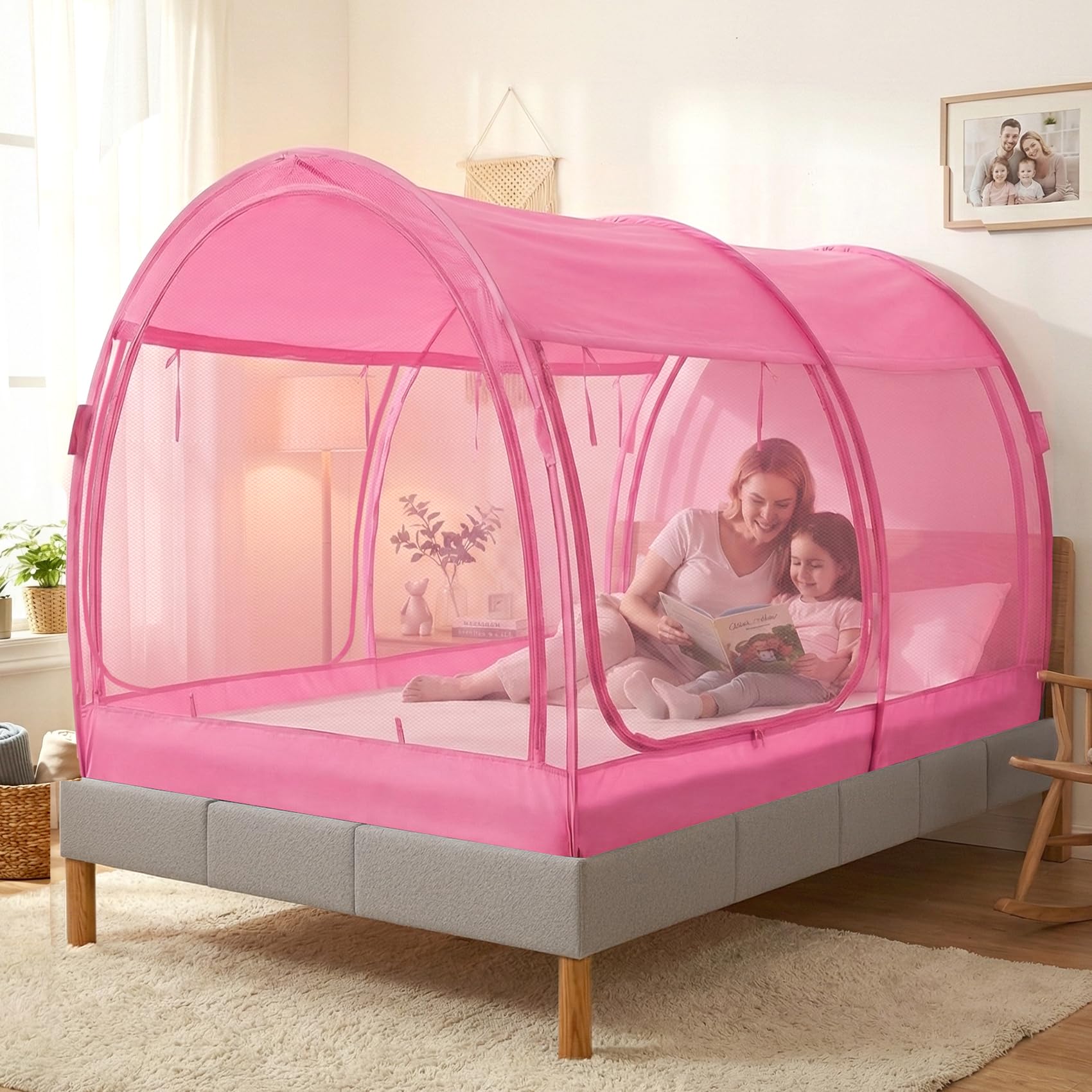 Amazon.com: LEEDOR® Mosquito Net Bed Tent Canopy Indoor Tent
