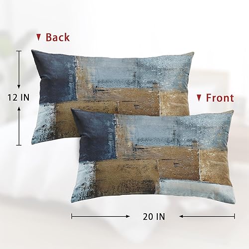 Vista 89 de Britimes Fundas de almohada modernas para decoración del hogar, 18 x 18 pulgadas, juego de 2 fundas de almohada decorativas, fundas de almohada Gris