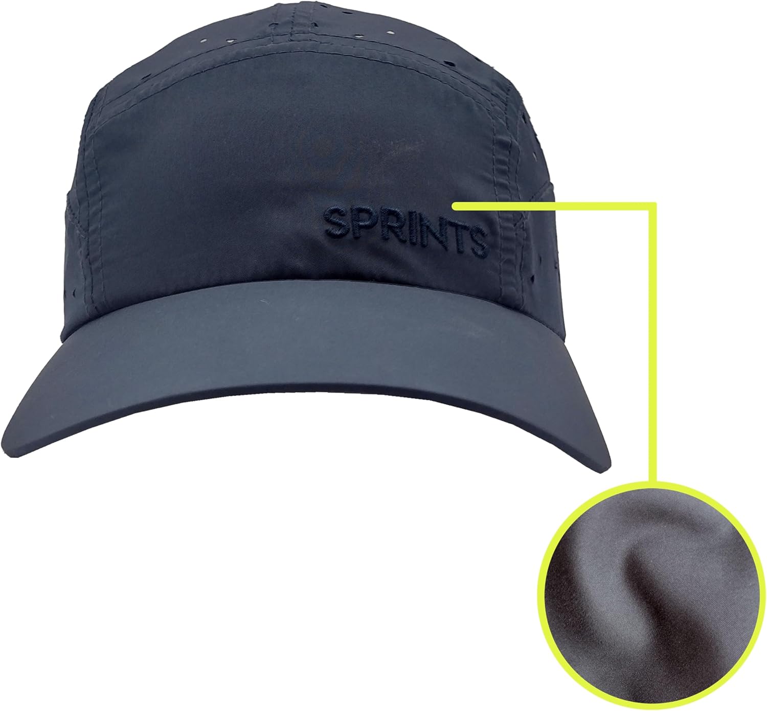 Sprints Race Day Performance HyperG Racing Cap | The Lightweight, Quick Dry, Running, Sport Hat, One Size, Unisex - Image 3