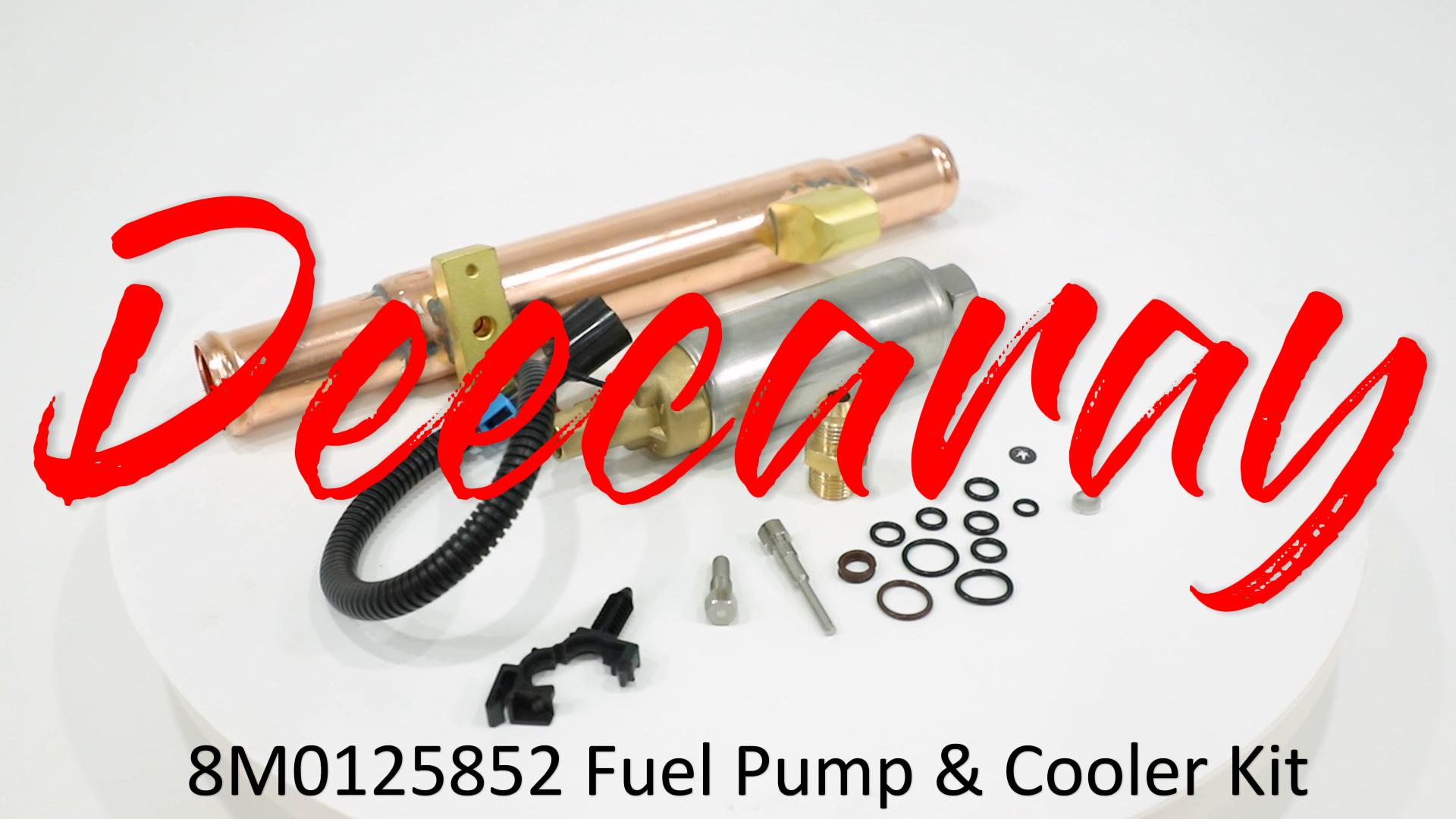 Amazon.com: Deecaray 8M0125852 Fuel Pump & Cooler Kit | Compatible