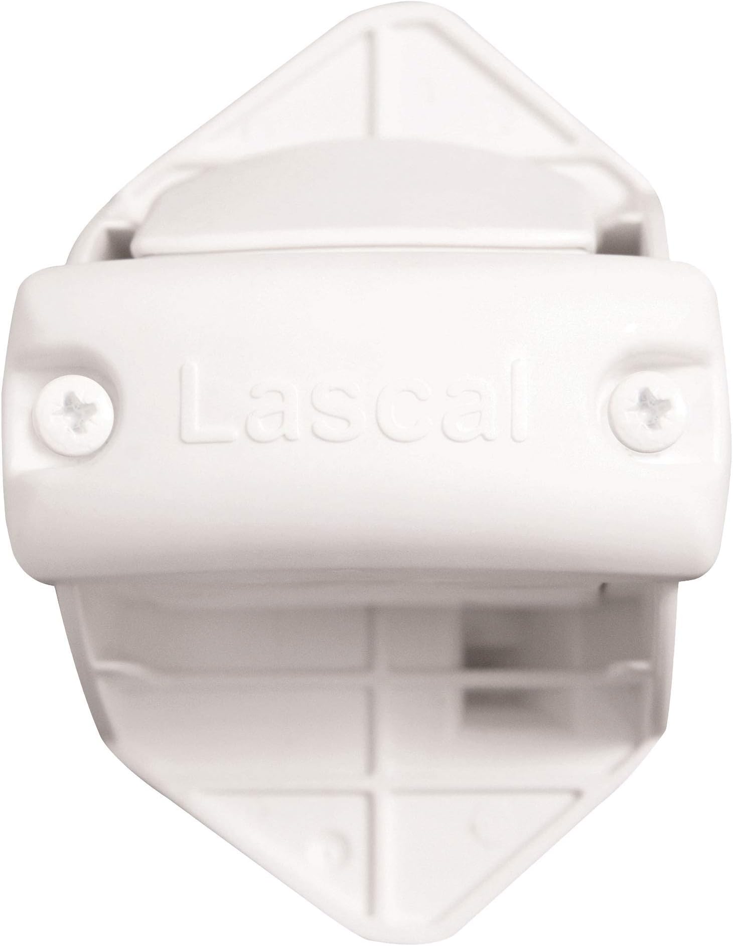Lascal KiddyGuard Avant and Accent Bannister Installation Kit for locking strip -3 pieces - (White Color)