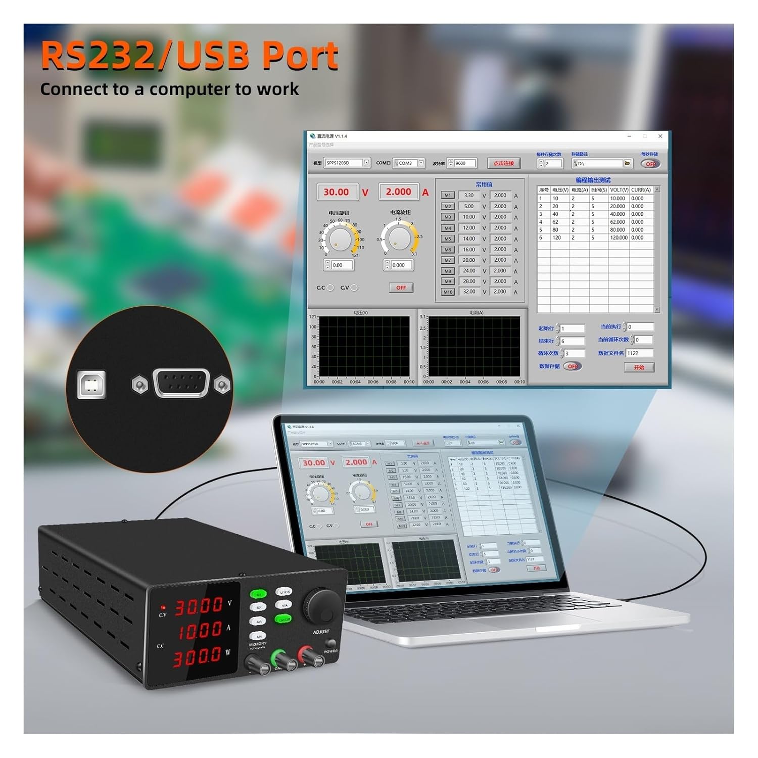 120V 3A DCラボ電源 可変30V 10A安定化ベンチ電源 300V 1A電圧レギュレータ調整可能 電子開発 エイジン 低雑音