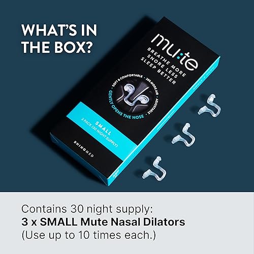 Miniatura 7 de Dilatador nasal para reducción de ronquidos Rhinomed Mute, S