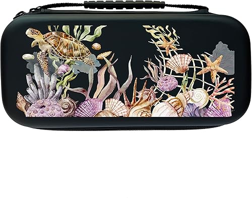 Miniatura 2 de Turtle Switch Case For Nintendo Switch OLED/Switch Accessories, Ocean Carry Protective Bag, Cute Travel Game Console Cases, Controller Hard Shell