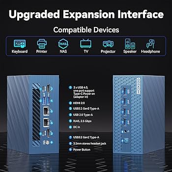 Amazon.com: GEEKOM IT1 Mega AI Mini PC with Intel Ultra 5