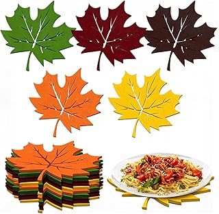 Filz Untersetzer | mit Mustern 6 Stück rutschfeste saugfähige Textilunterlage,Getränkehalter Für Bar Kaffeetassen | Für Büro Wohnung Küche Esszimmer