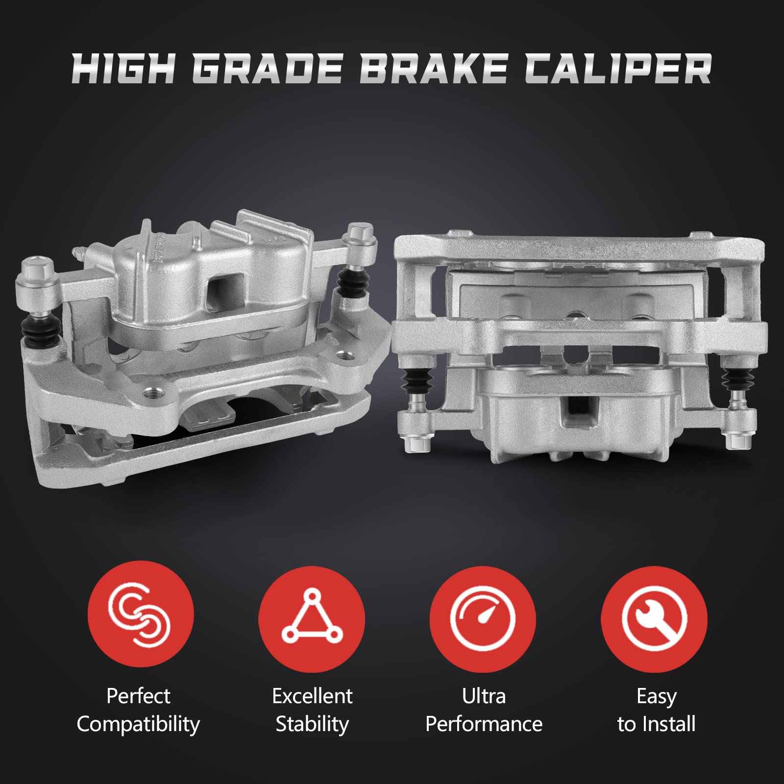 Amazon.com: 18B5468 18B5469 Front Left & Right Brake Caliper 