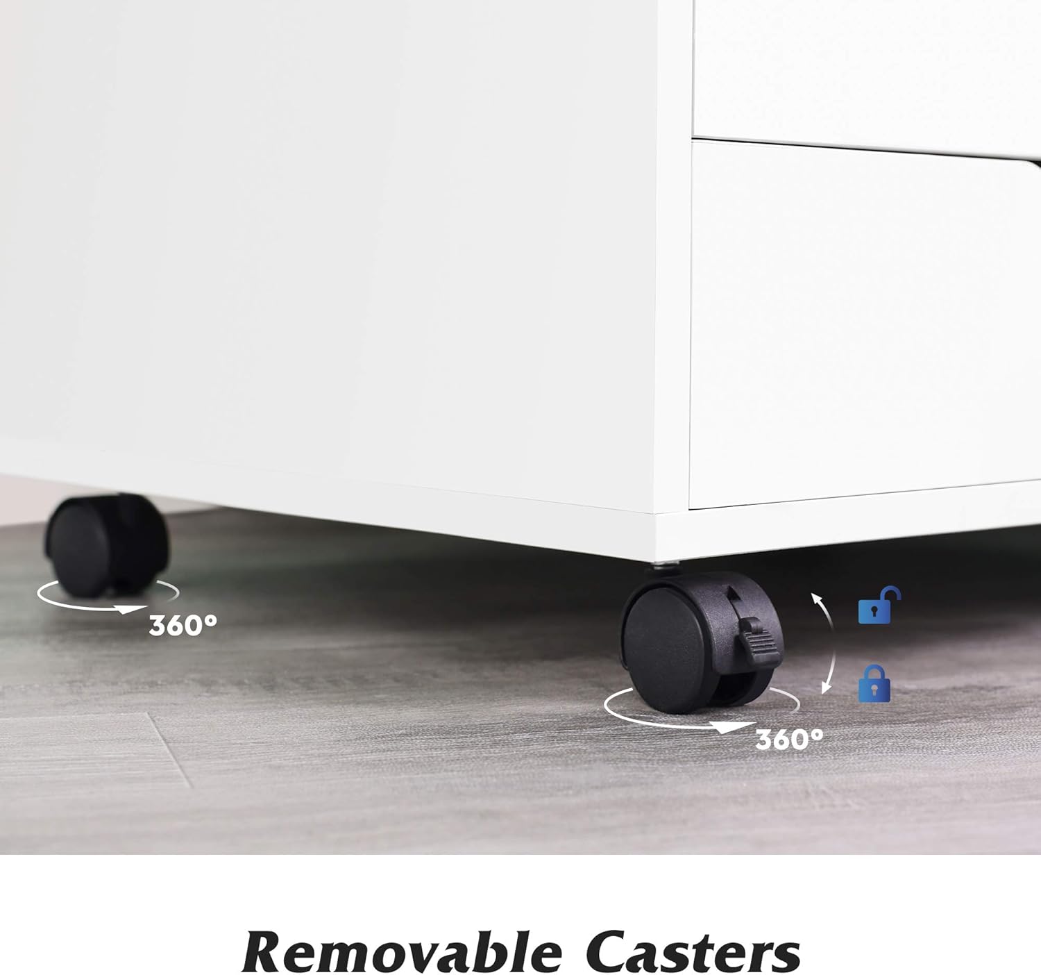 DEVAISE 7 Drawer Dresser, Storage Cabinet for Makeup, Tall Chest of Drawers for Closet and Bedroom, White : Home & Kitchen