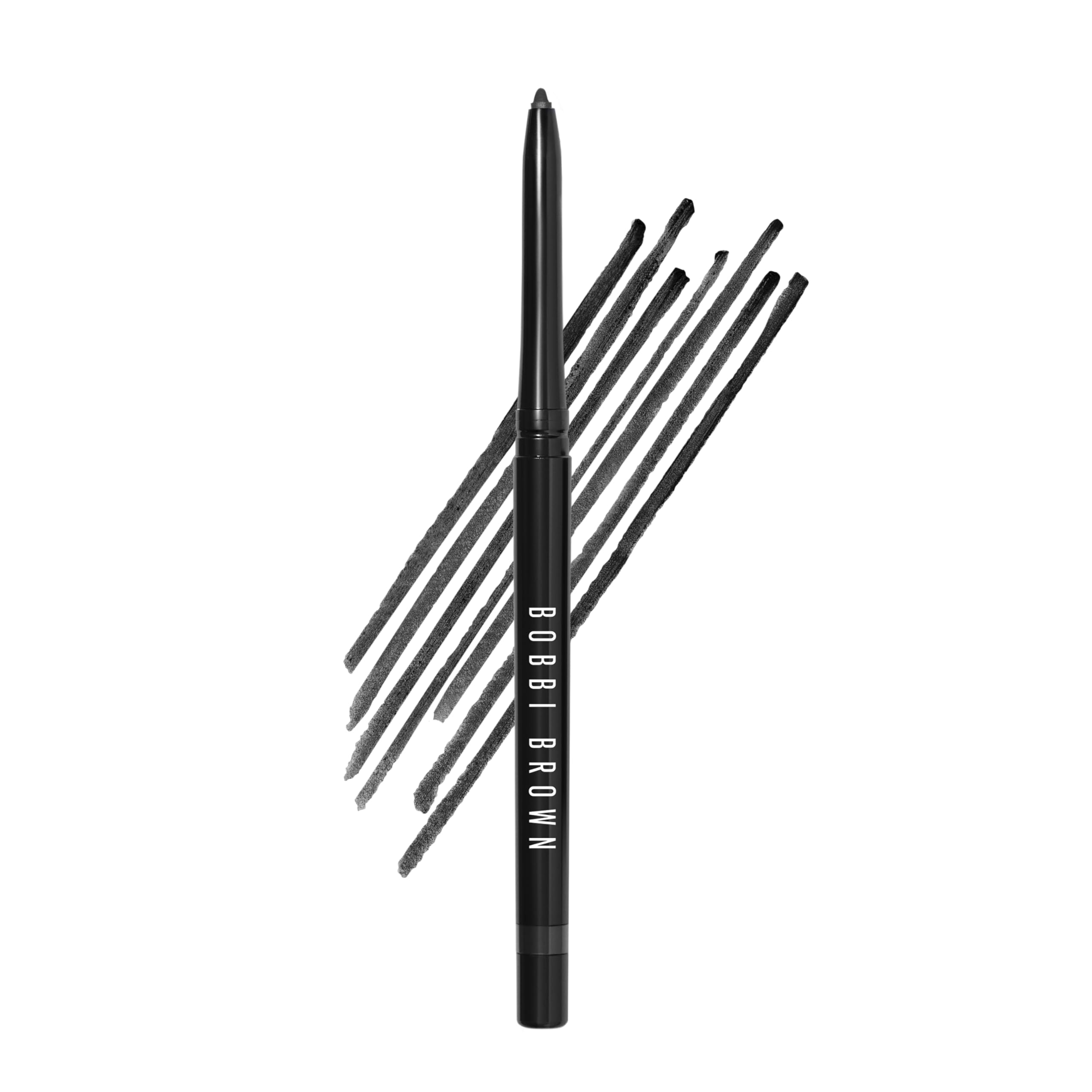 Bobbi Brown Perfectly Defined Gel Eyeliner | Richly Pigmented Color and Creamy Precision Lining, 0.01 Ounce, Pitch Black