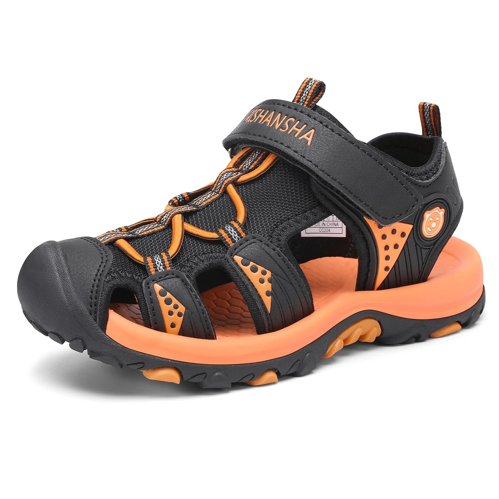SAGUARO Closed Sandals Kids Trekking Summer Outdoor Shoes Breathable