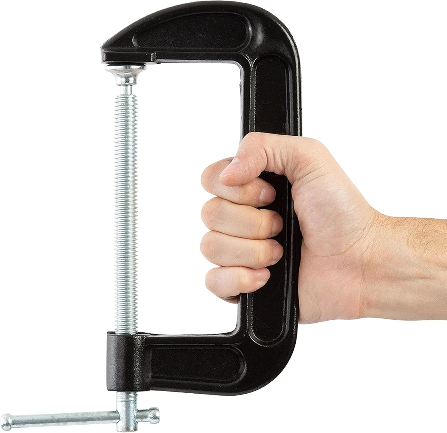 GreatNeck Saw CC6 6-Inch C-Clamp, Automotive and Wood Clamps, Wood Working Tools and Welding Clamps, C Clamps for Home Improvement and Automotive Repair