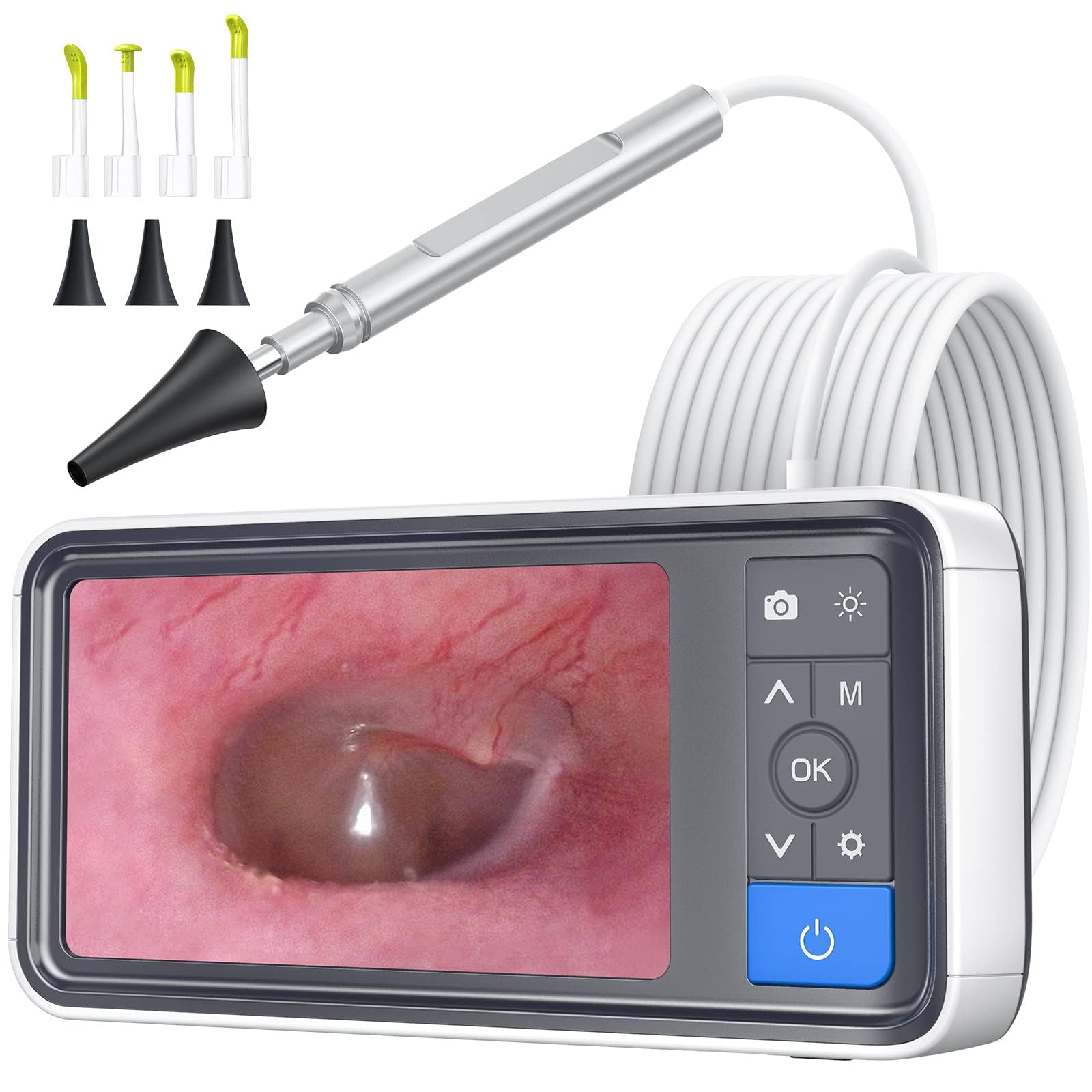 Otoscope with 4.5 inch IPS Screen