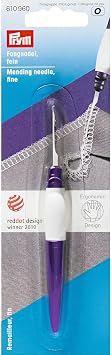Prym 610960 Aguja de Clapa Fina Ergonomic