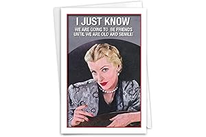 NobleWorks, Funny Birthday Greeting Card with 5 x 7 Inch Envelope (1...