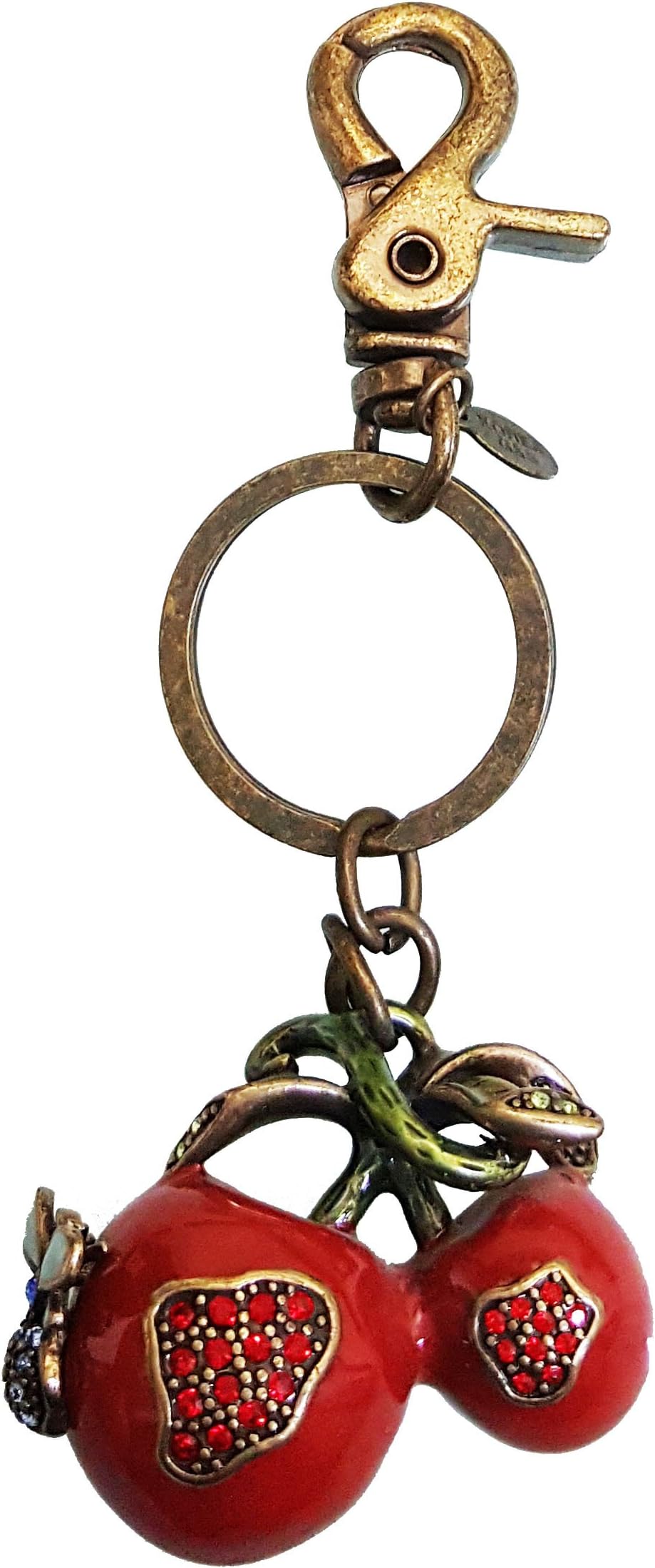 Luna Sosano Premium Authentic Real Cowhide and Mini Cowhide Tassel Key Chains - One Size/Various Colors