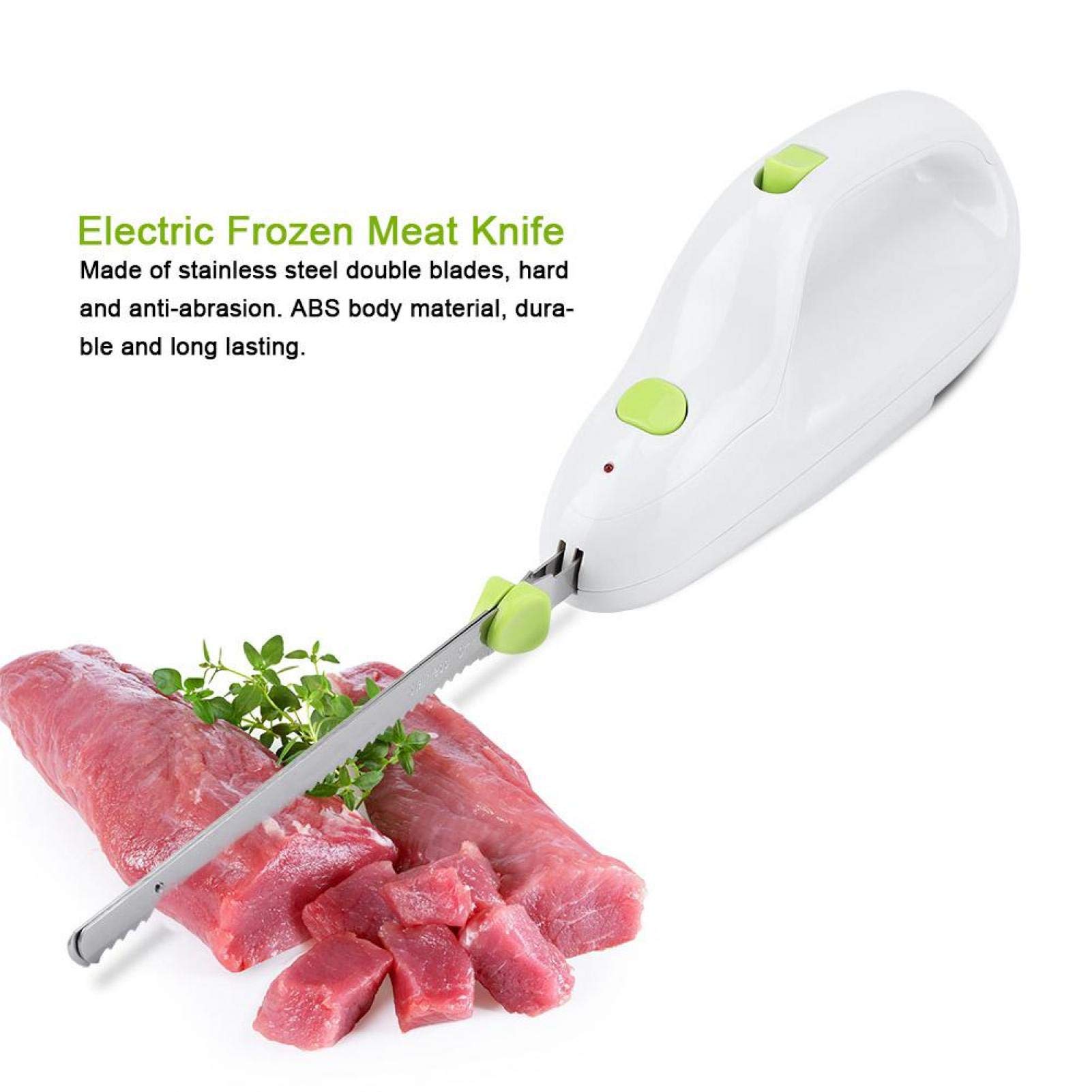 YUYTE Elektrisches Gefrorenes Fleischmesser, Elektrisches Brotmesser, Elektromesser Küche Elektrisches Messer Anzug Zum Schneiden von Fleisch Brot Käse Gemüse Und Obst