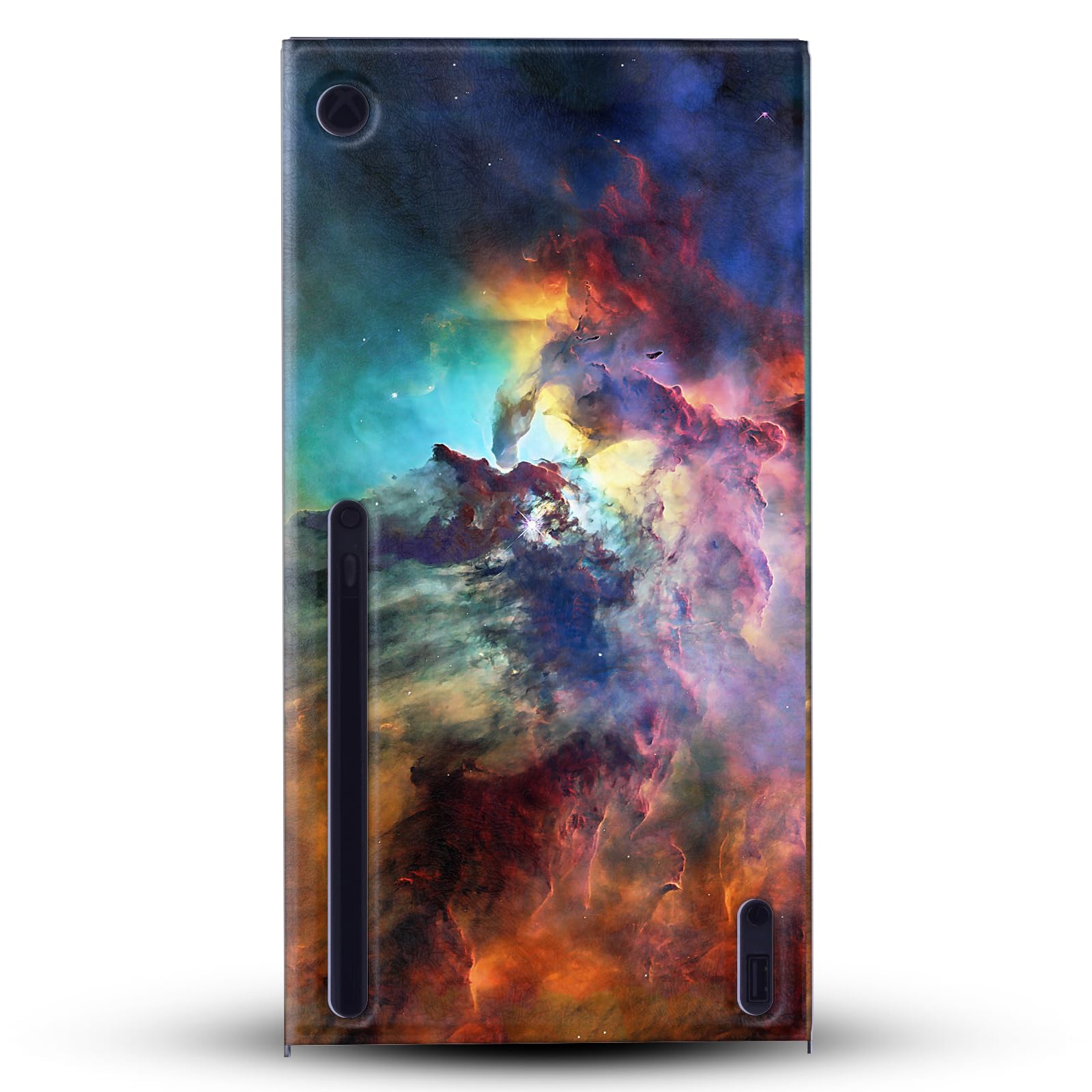 Head Case Designs Licenza Ufficiale Cosmo18 Laguna Nebula Mix Arte Pacchetto Console Da Gioco Wrap E Pelle Per Controller Compatibile con Xbox Series X