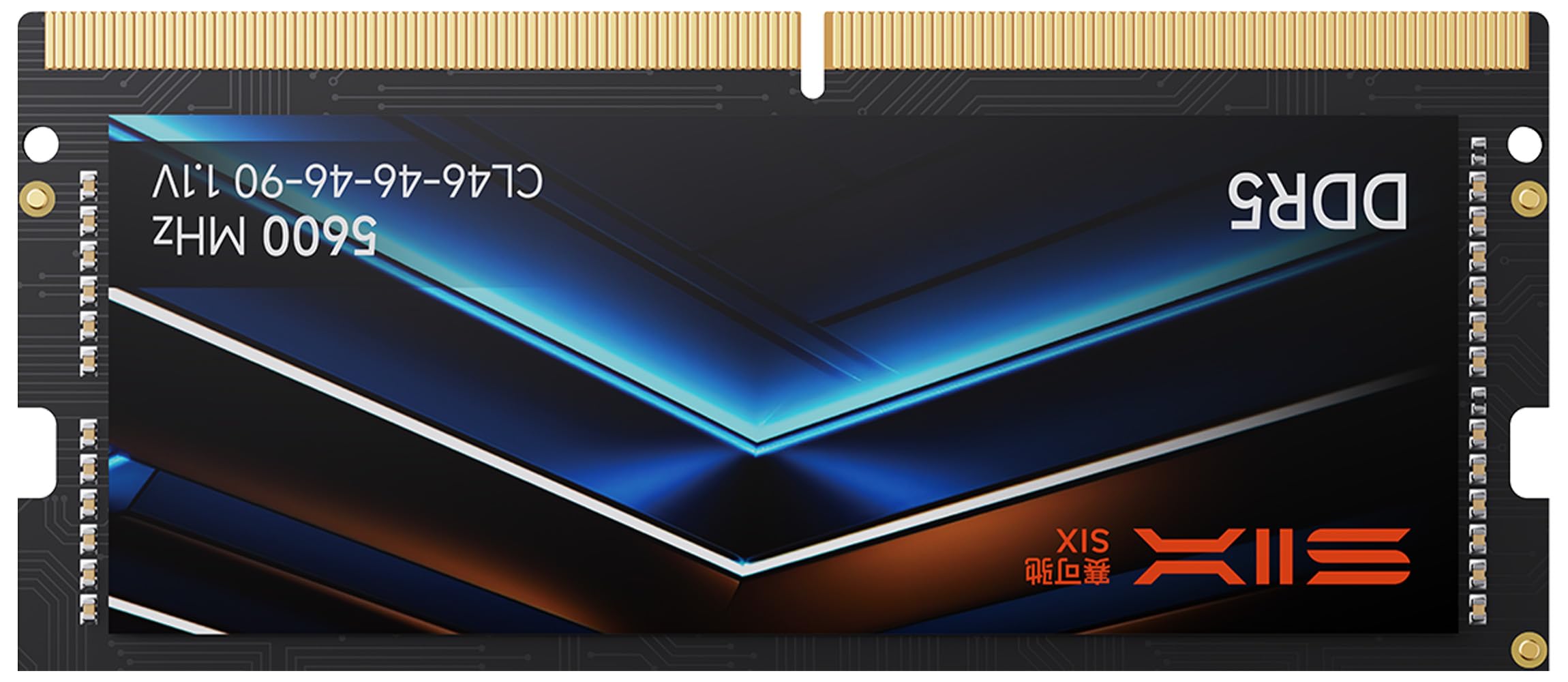 SIX DDR5 RAM 1x32GB 5600MHz SODIMM Laptop Memory - 1.1V Low