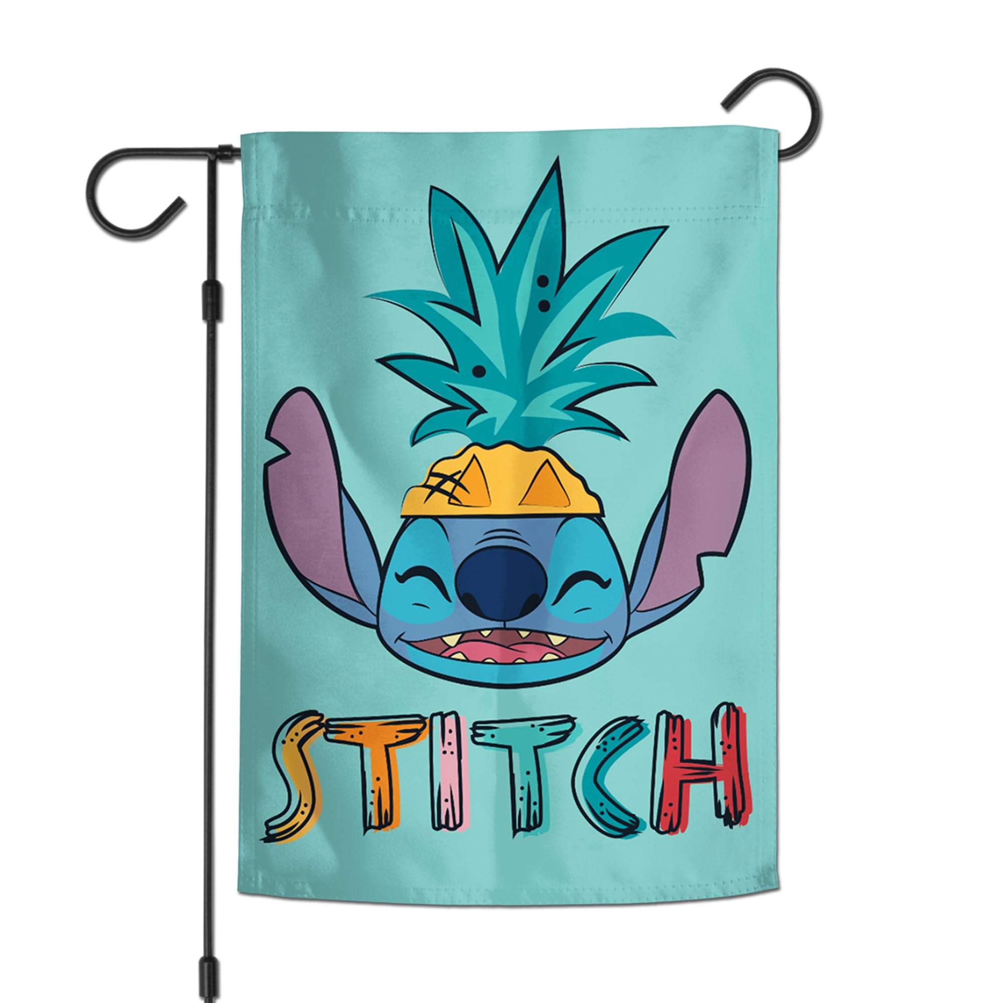 Drapeau de jardin Lilo Stitch double face Disney WinCraft d&eacute;coration f&ecirc;te