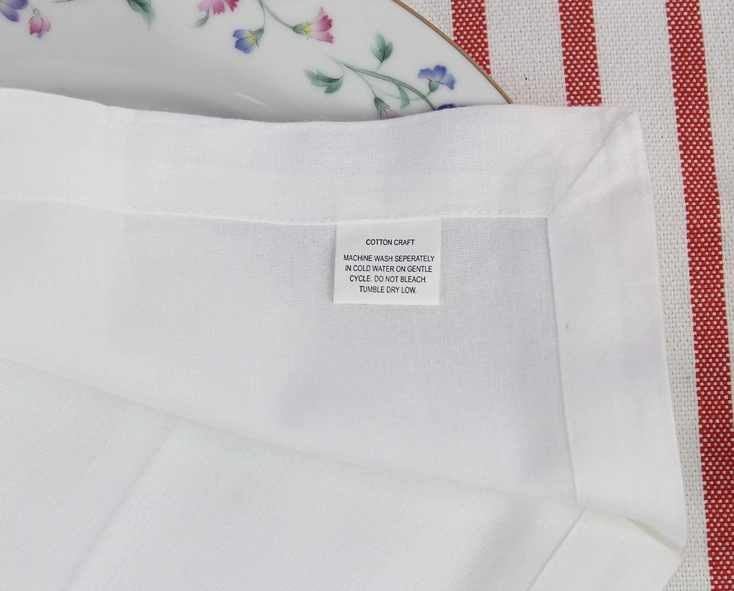 70% Off Discount COTTON CRAFT Classic Cotton Set of 144 Pure Cotton Solid Color Dinner Napkins, 20 inch x 20 inch, White Exclusive Discount 80% Offer COTTON CRAFT Classic Cotton Set of 144 Pure Cotton Solid Color Dinner Napkins, 20 inch x 20 inch, White